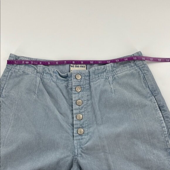 We The Free blue Osaka mid rise barrel Corduroy Jeans 30 - Picture 5 of 13